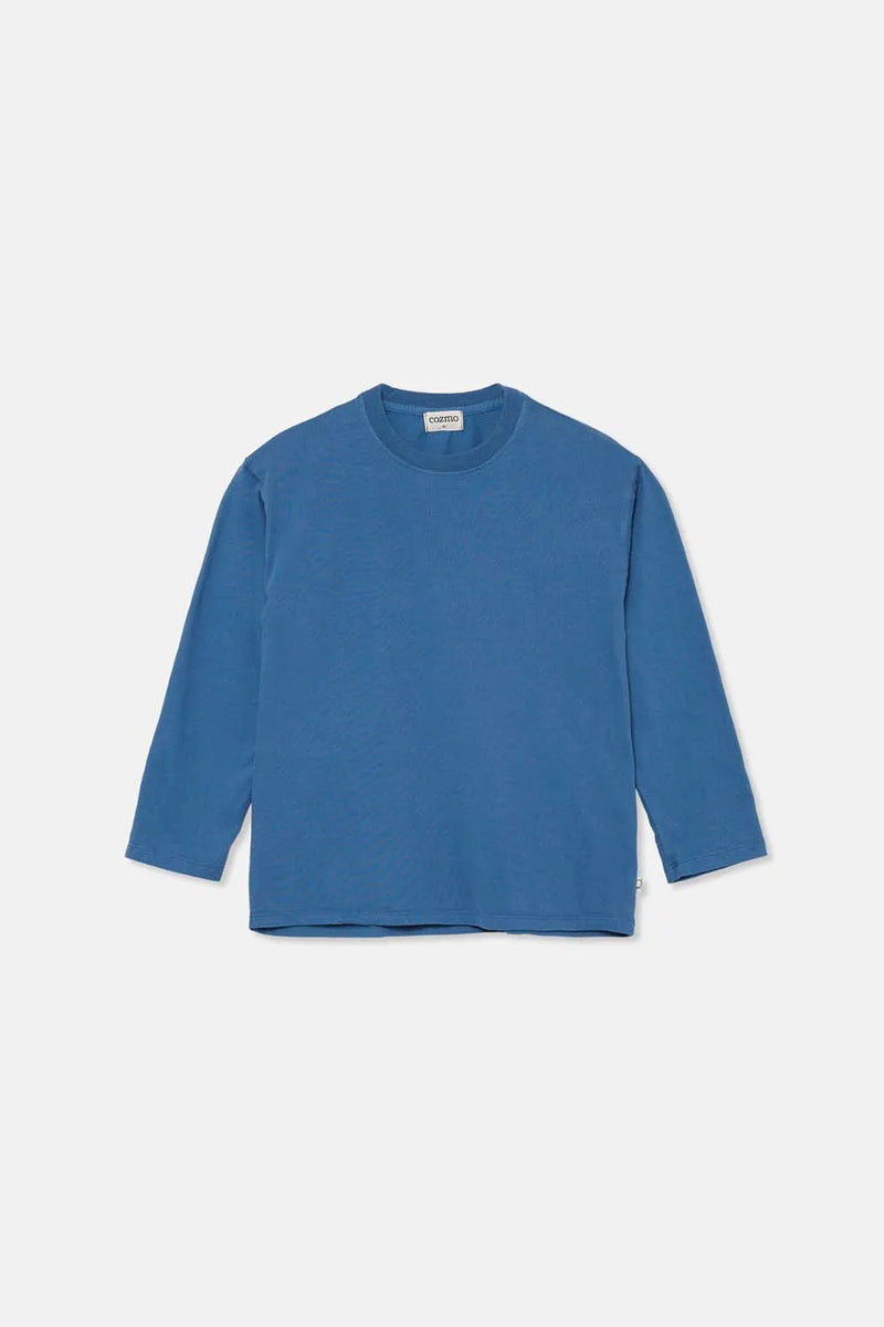 Organic Warm Kids T-shirt | Blue