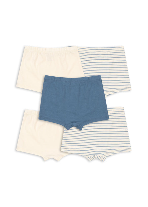 Basic 5 Pack Boy Boxers Gots