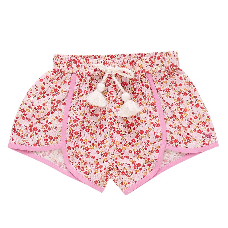 Girls Millie Short | Pink Mini Ditsy