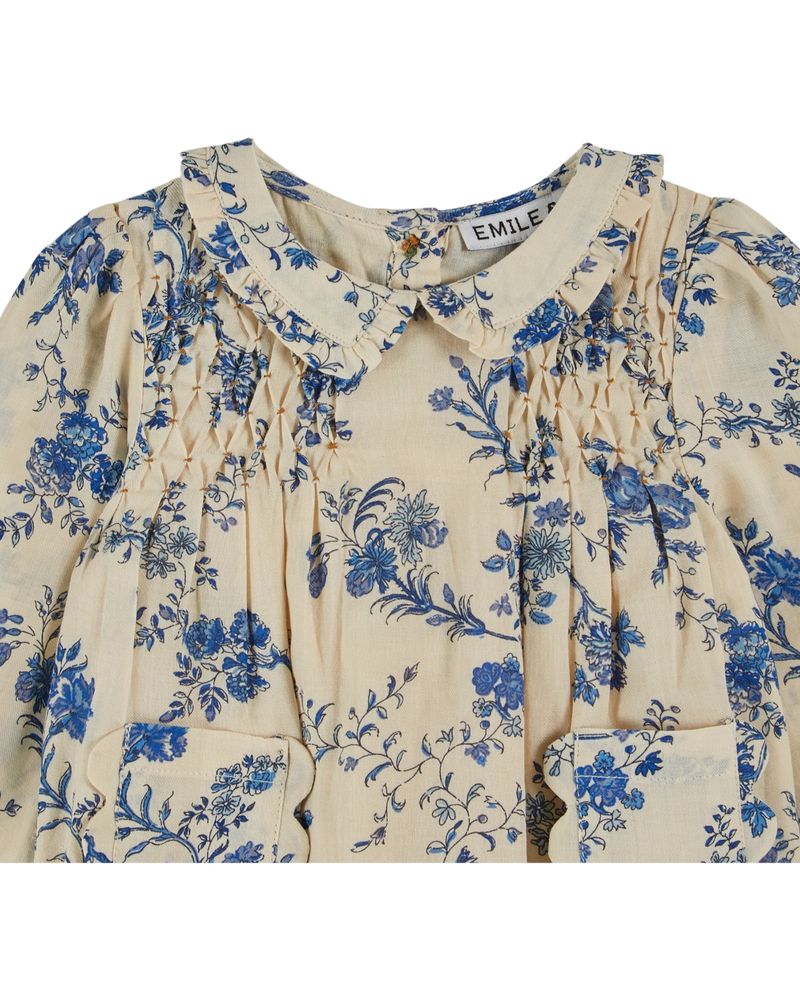Combibloomer Smocke | Orchid Bleu