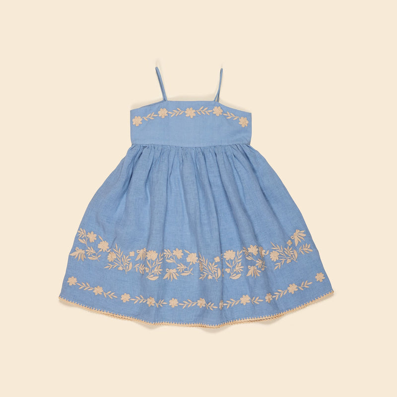 Magrit Sundress | Cornflower