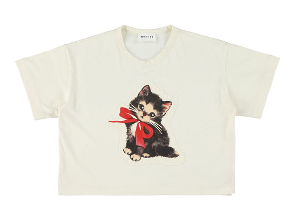 Warsaw Catsolo Oversized Tshirt | Eggshell