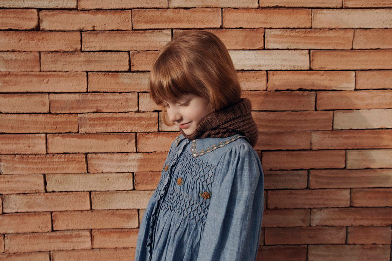 Robe Smockee | Chambray