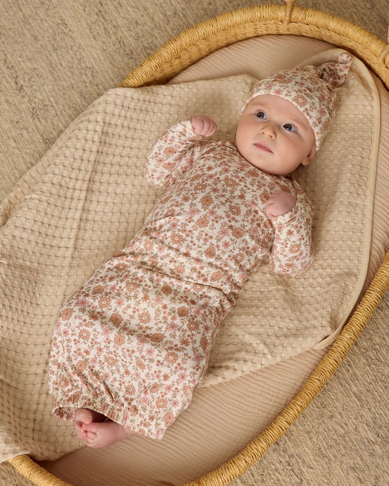 Bamboo Baby Gown + Hat Set | Bloom