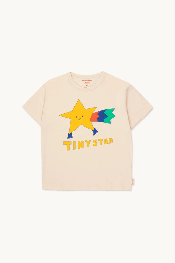 Tiny Star Tee | Light Cream