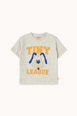 Tiny League Graphic Tee | Light Grey Heather