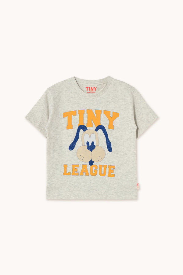 Tiny League Graphic Tee | Light Grey Heather