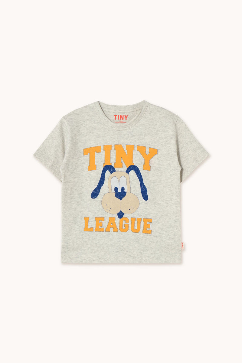 Tiny League Graphic Tee | Light Grey Heather