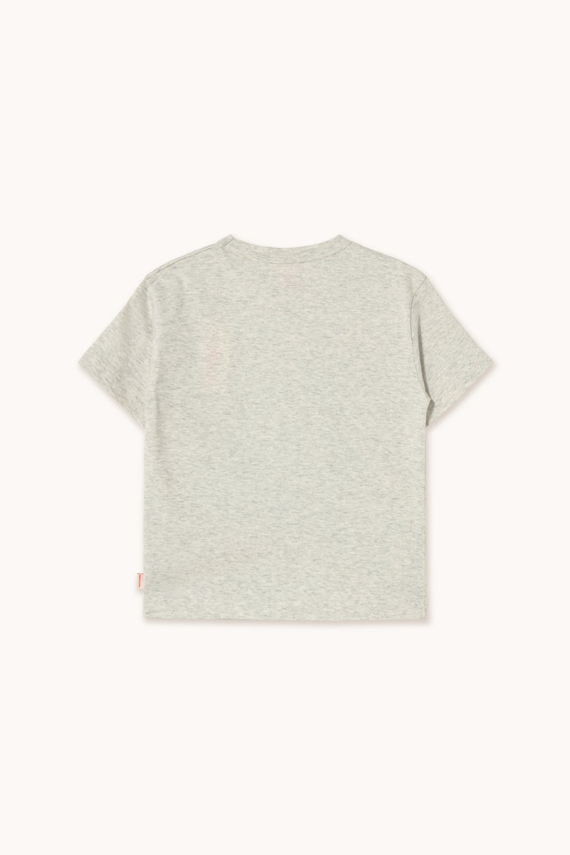 Tiny League Graphic Tee | Light Grey Heather