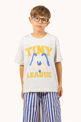 Tiny League Graphic Tee | Light Grey Heather