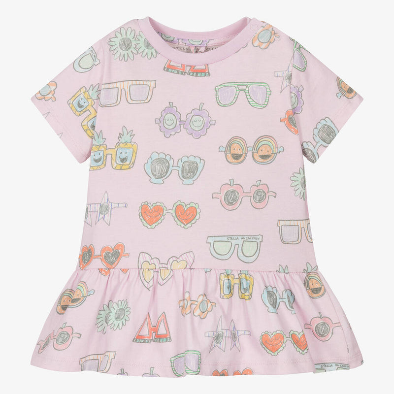 Baby Sunglasses Jersey Dress