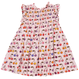 Girls Stevie Dress | Cloud Pink Cherry