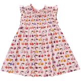 Girls Stevie Dress | Cloud Pink Cherry