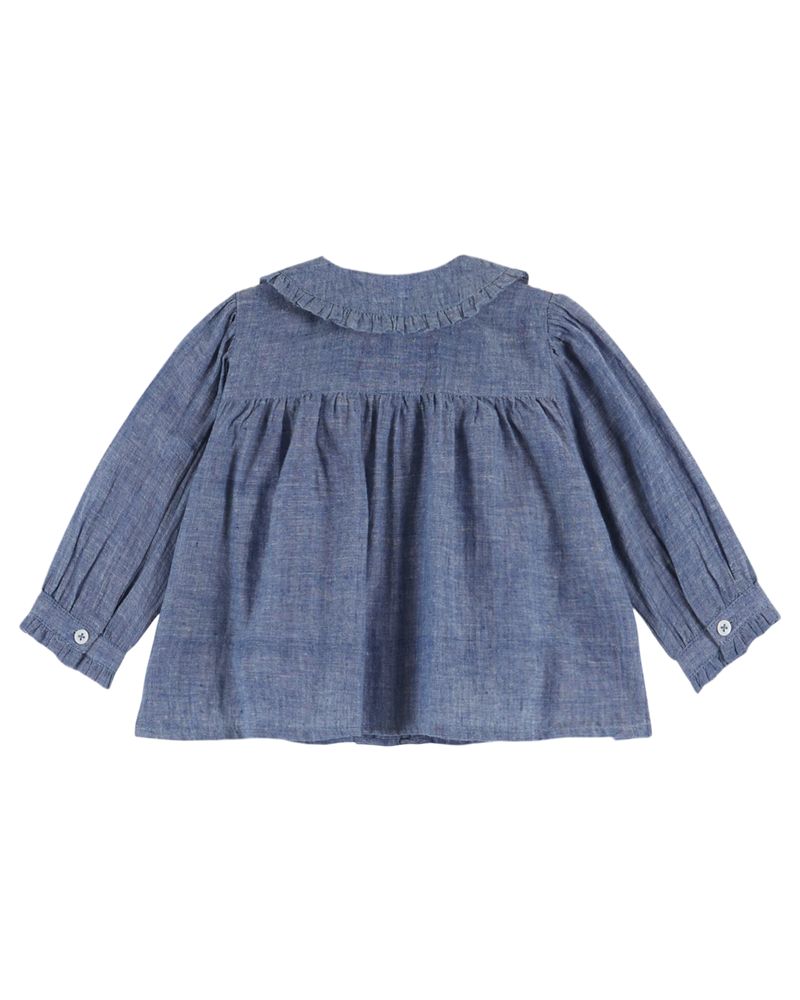 Blouse Smockee | Chambray