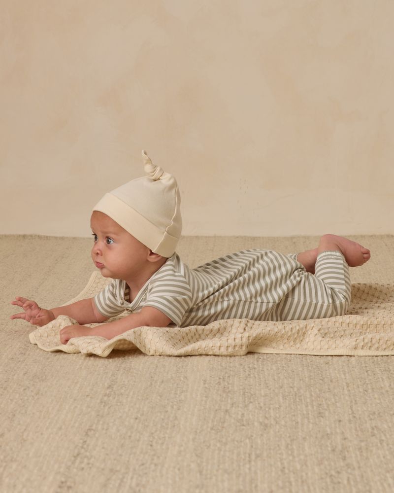 Knotted Baby Hat | Natural