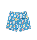 Baby Boys Swim Trunk | Blue Seashells