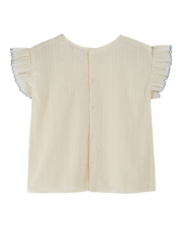 Blouse Brodee Smocks Main | Ecru