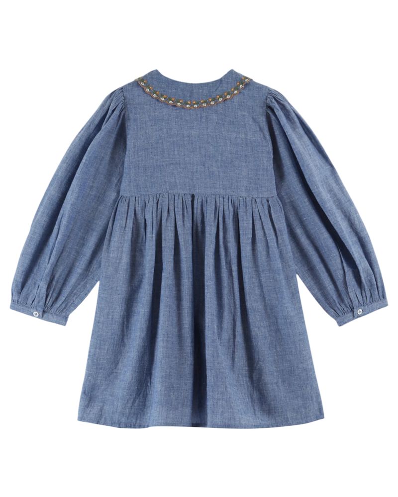 Robe Smockee | Chambray