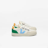 Small V-90 | White Aqua Emeraude