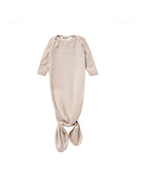 Infant Gown | Camel Stripe