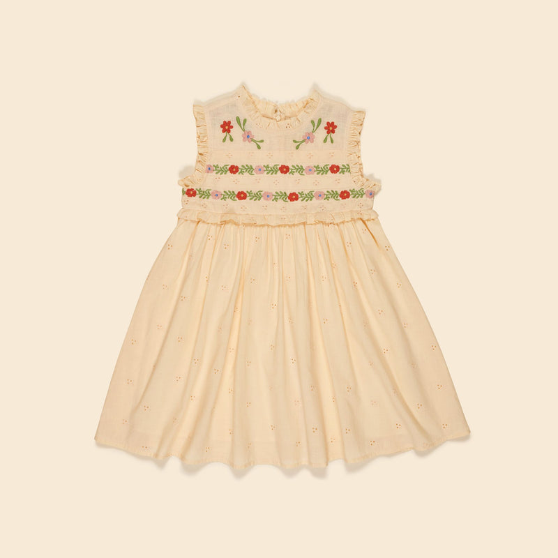 Irra Dress | Milk Broderie