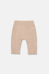 Soft Knit Baby Pants | Beige