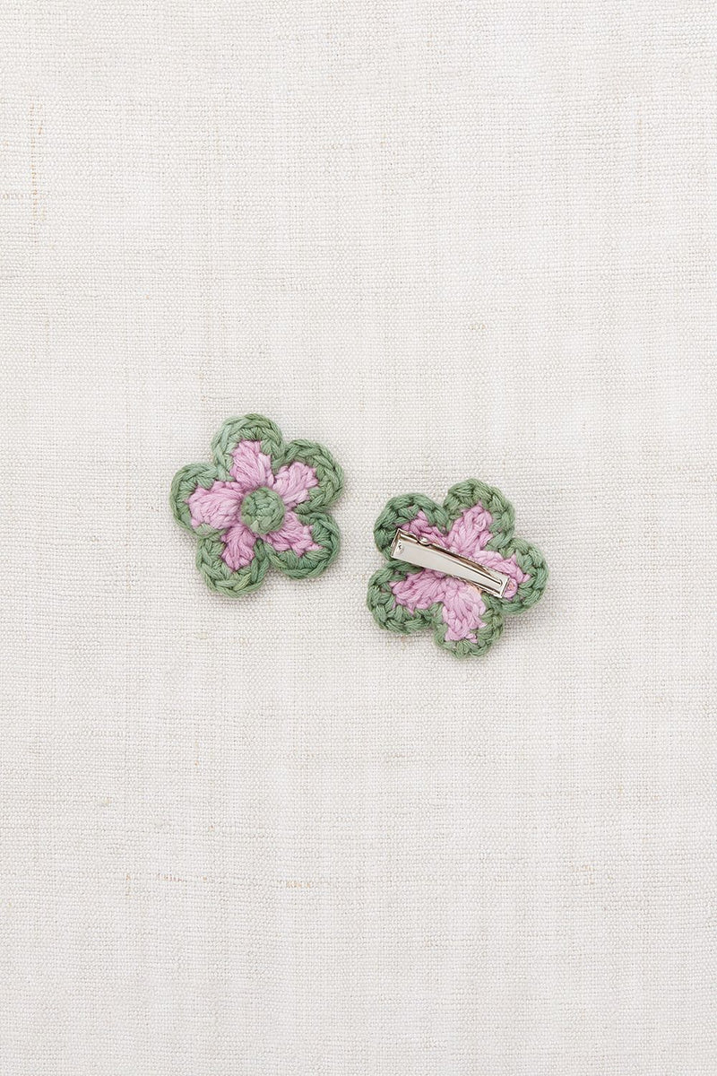 Medium Flower Clip Set | Hazy Lilac