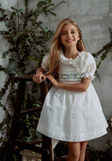 Aubrie Dress | Bright White