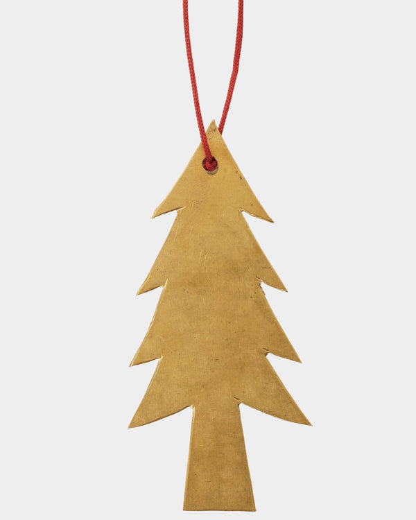 Brass Tree Ornament