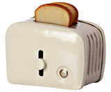 Miniature Toaster & Bread | Off White