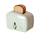 Miniature Toaster & Bread | Mint