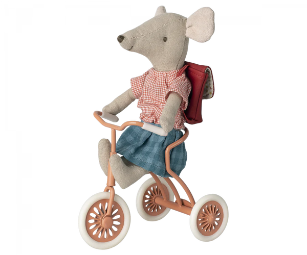 Big Sister Tricycle Mouse w. Bag | Red