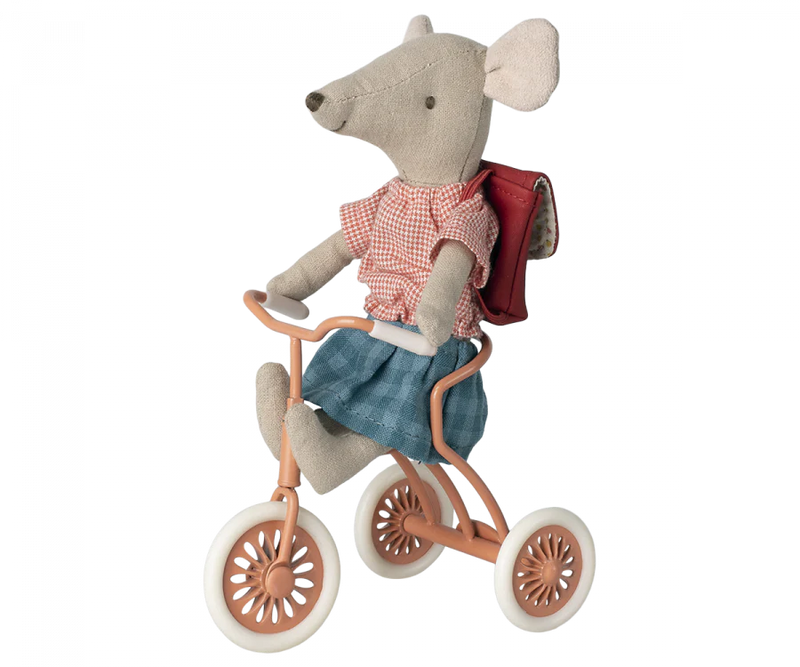 Big Sister Tricycle Mouse w. Bag | Red