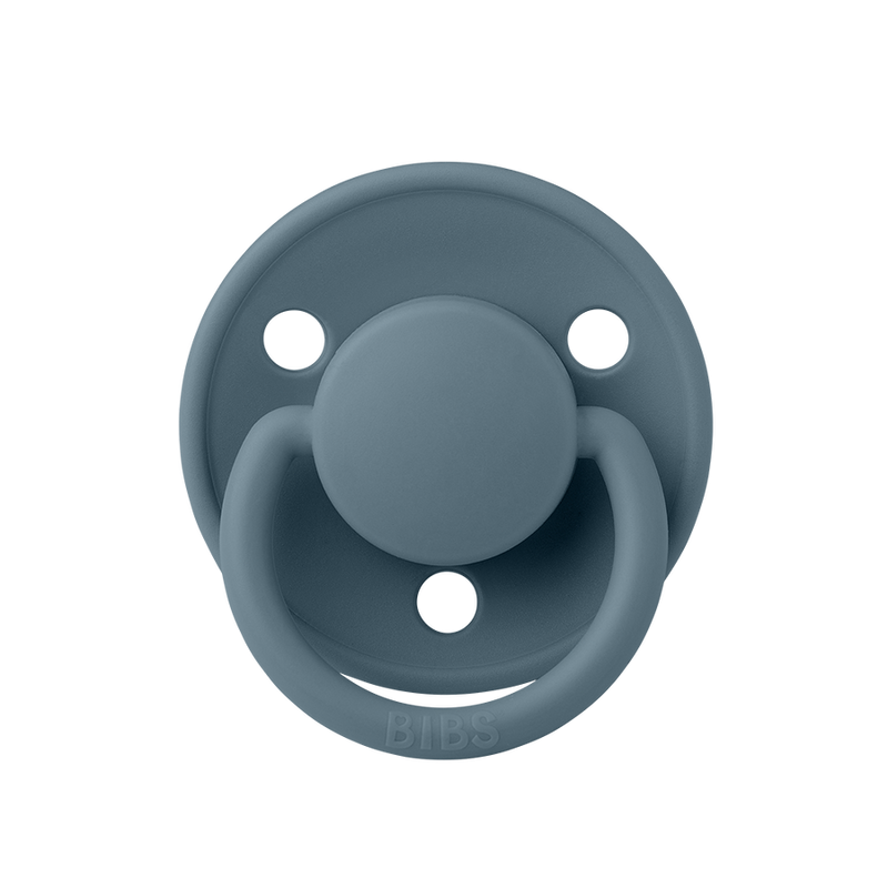 Bibs De Lux Pacifier 2 Pack - Petrol