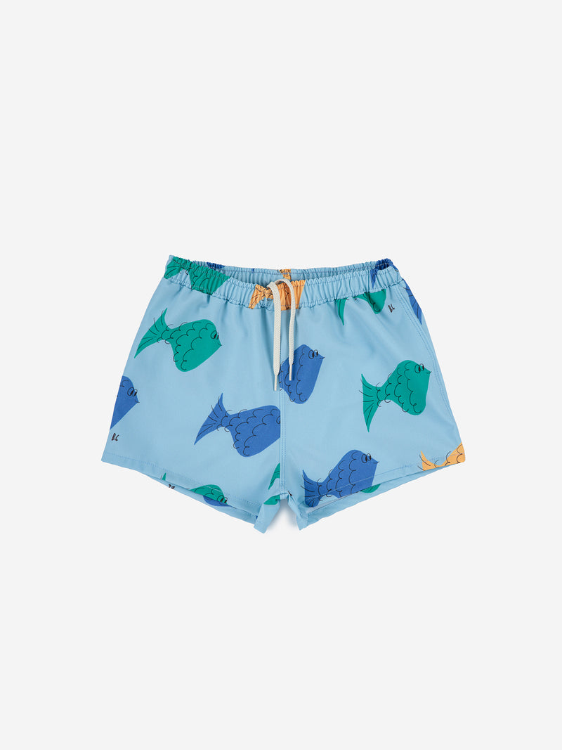 Multicolor Fish swim shorts