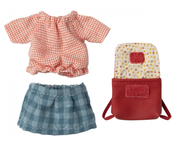 Clothes & Bag | Big Sister | Red