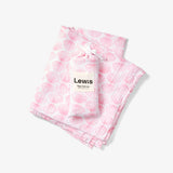 Burp Cloth Set | Lilac Scallop