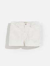 Preppy Shorts | Off White Denim