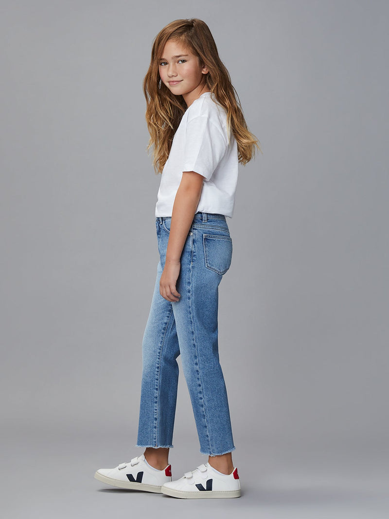 Emie High Rise Straight Jeans