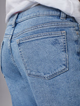 Emie High Rise Straight Jeans