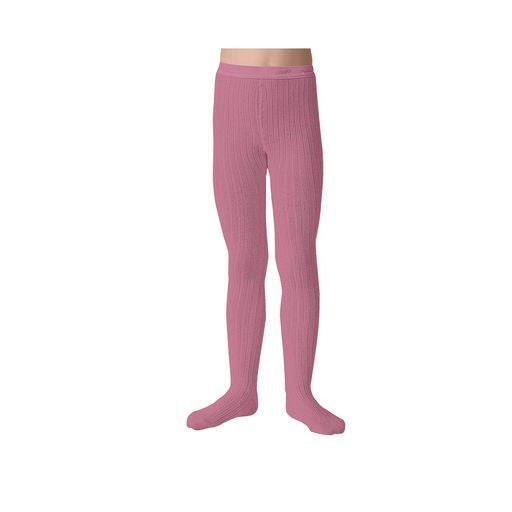 Louise Ribbed Tights | Candy Pink