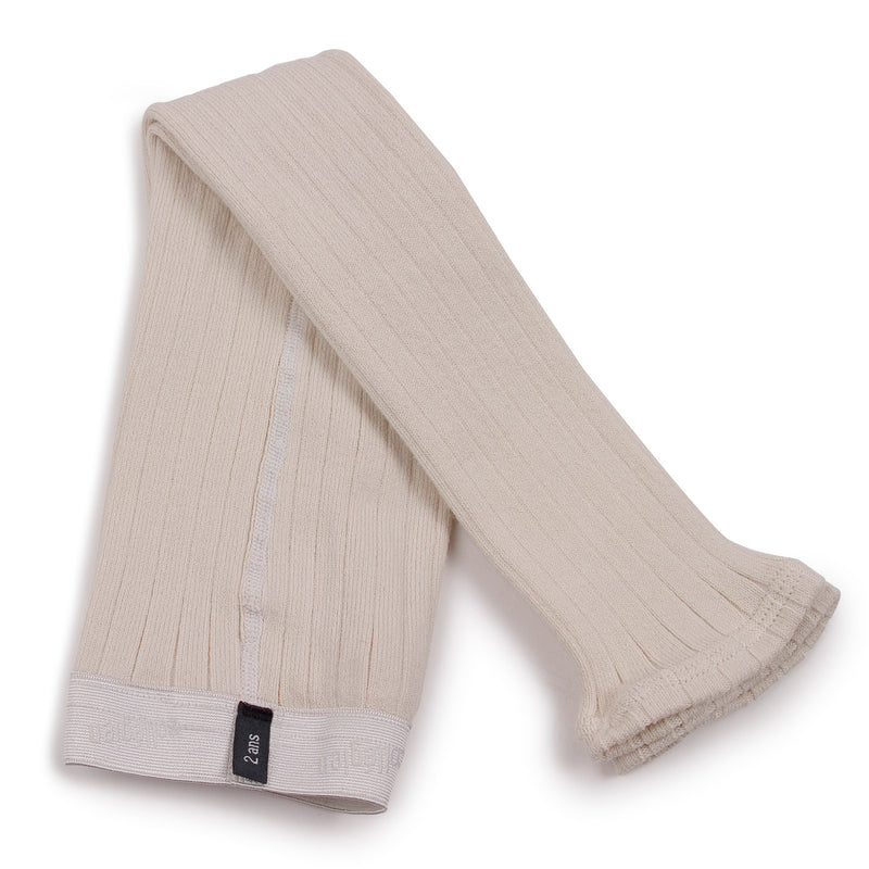 Maxence Footless Tights - Cream