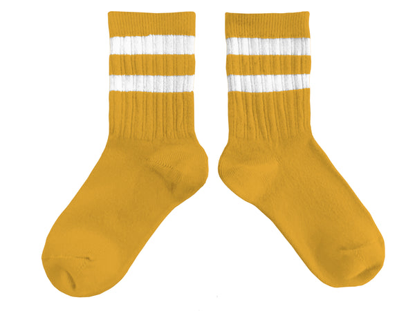 Nico Varsity Socks - Tumeric