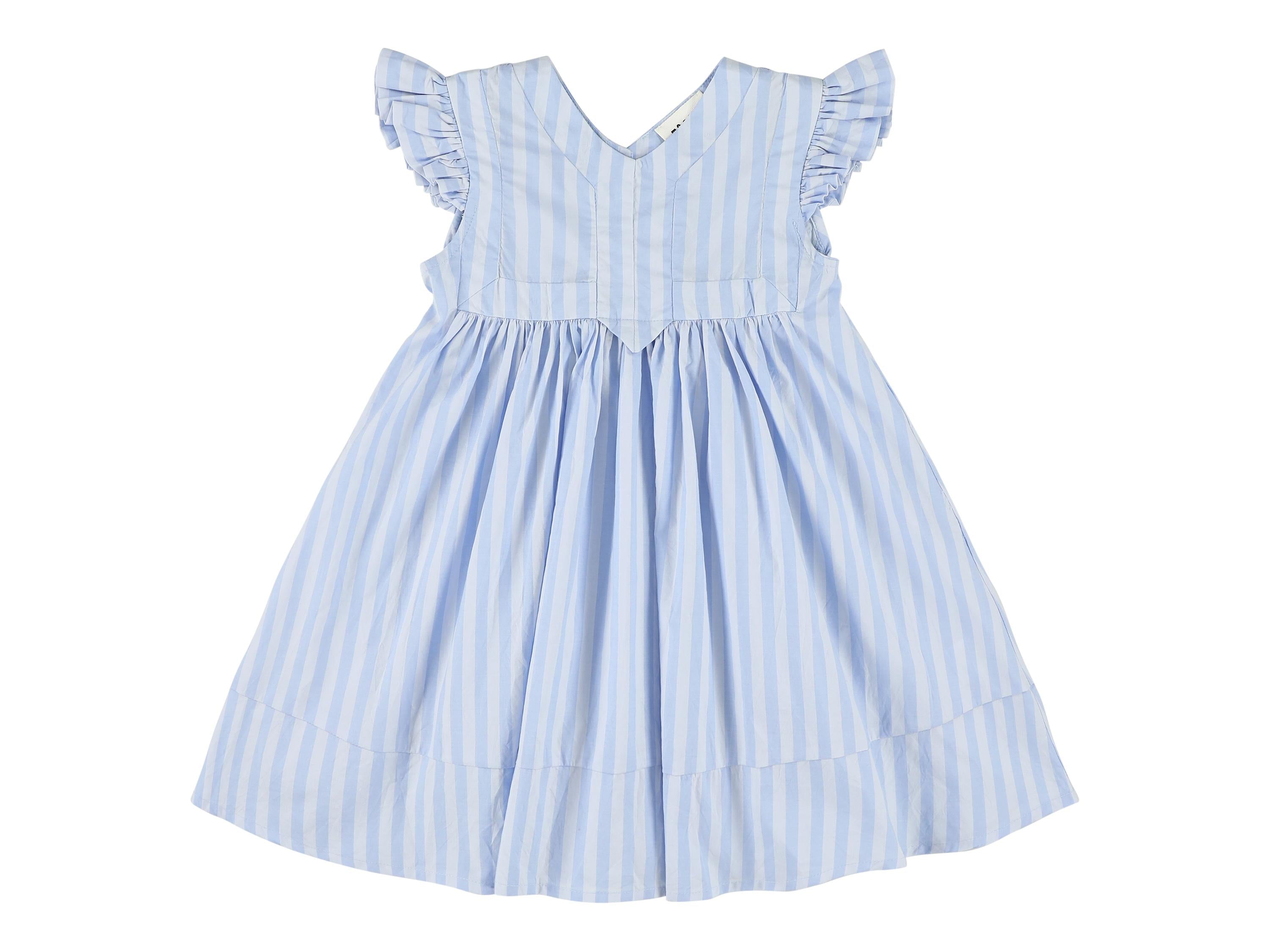 Morley Honey Dress | Cassis Sky | Marigold Modern Kids