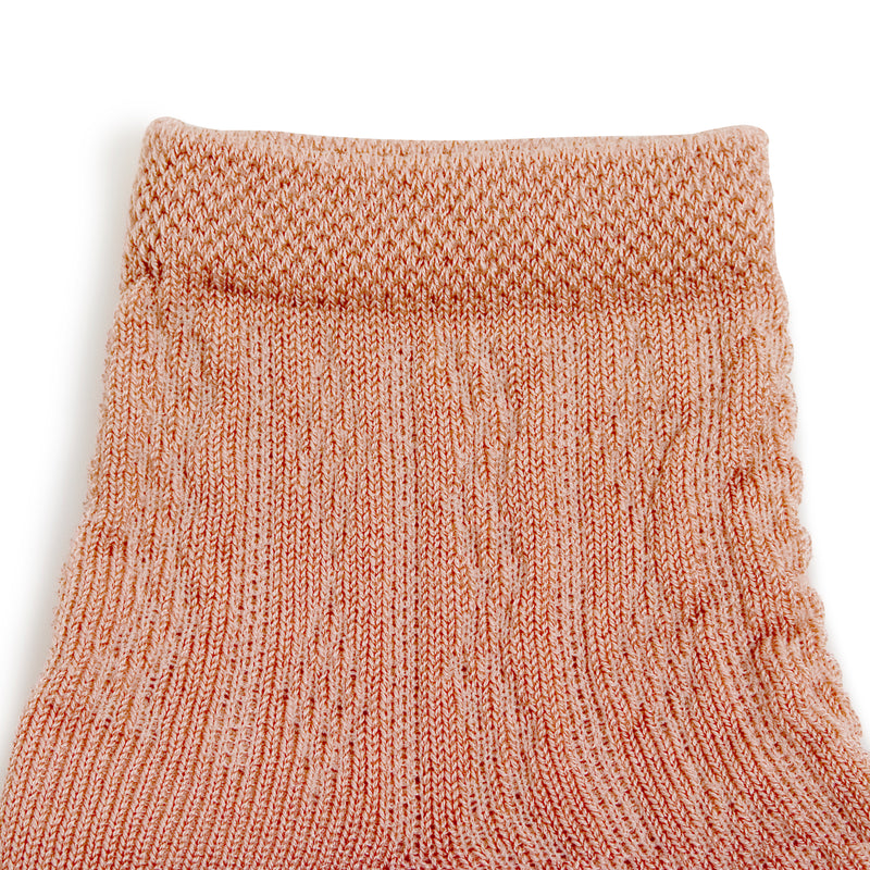 Antoinette Pointelle Sock - Old Rose