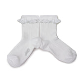 Pauline Broderie Anglaise Trim - White