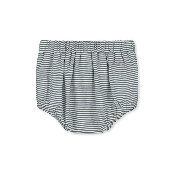 Baby Bloomers | Blue Grey Stripe
