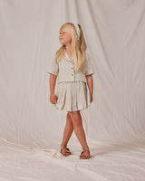 Pleated Skirt | Laurel Plaid
