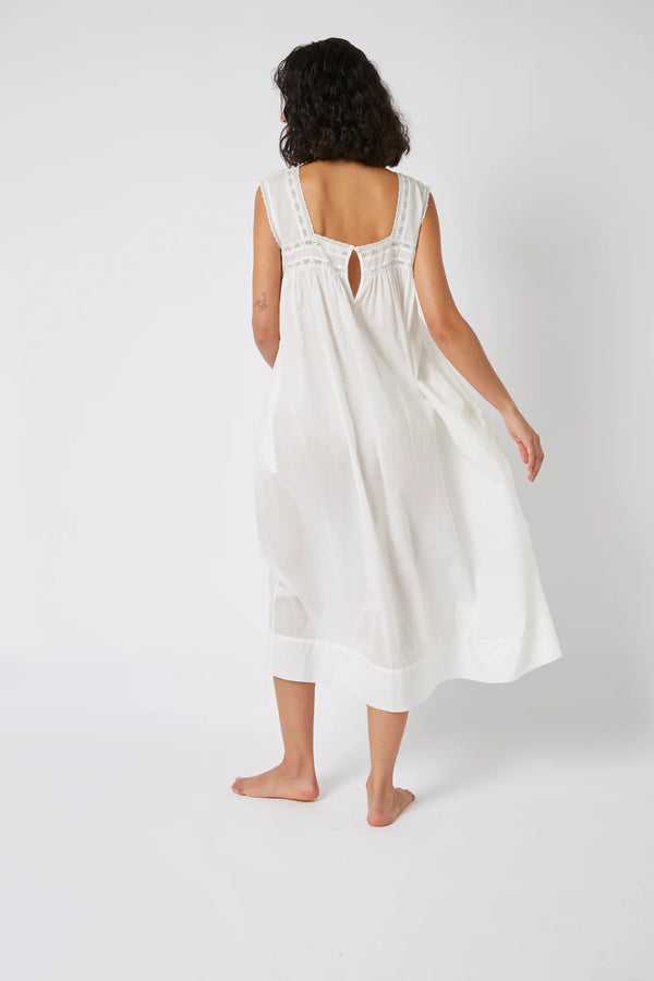 Gardenia Dress | Pure White