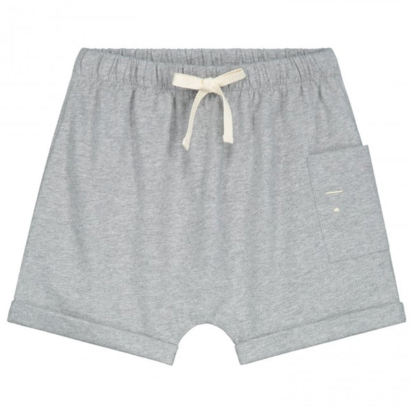Pocket Shorts - Grey Melange